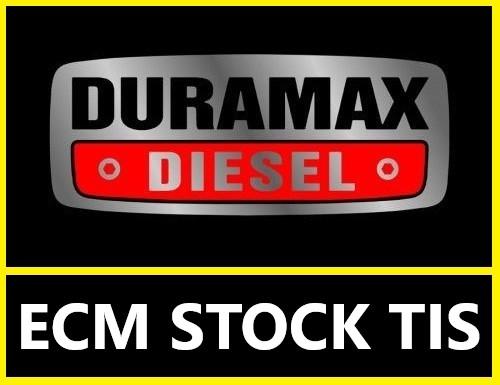 Duramax 2001-2016 ECM Stock TIS files *